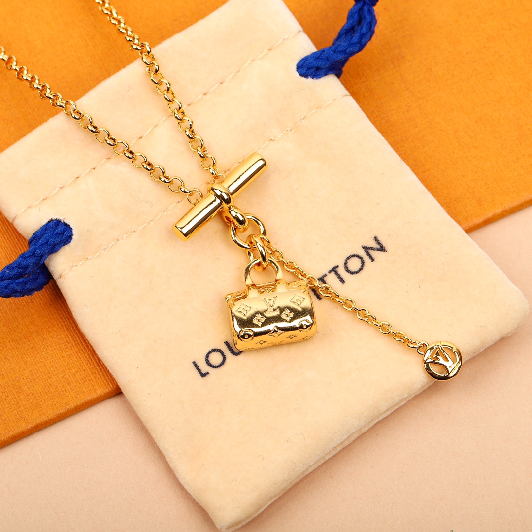 Louis Vuitton Classic Bags Necklaces