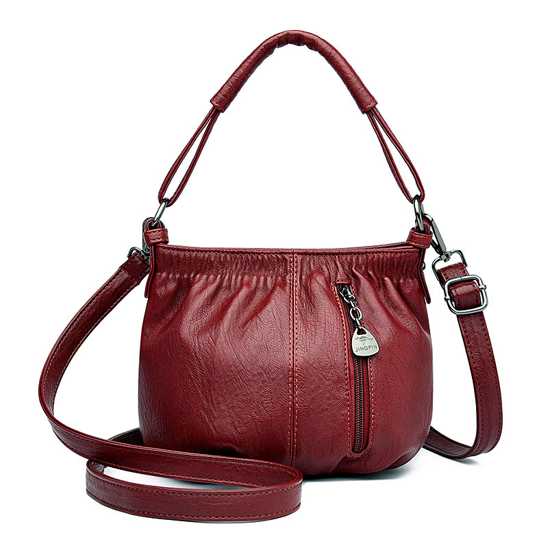 🔥NEW YEAR FLASH SALE 70% OFF🌟New Soft Leather Large Capacity Vintage Shoulder Handbags