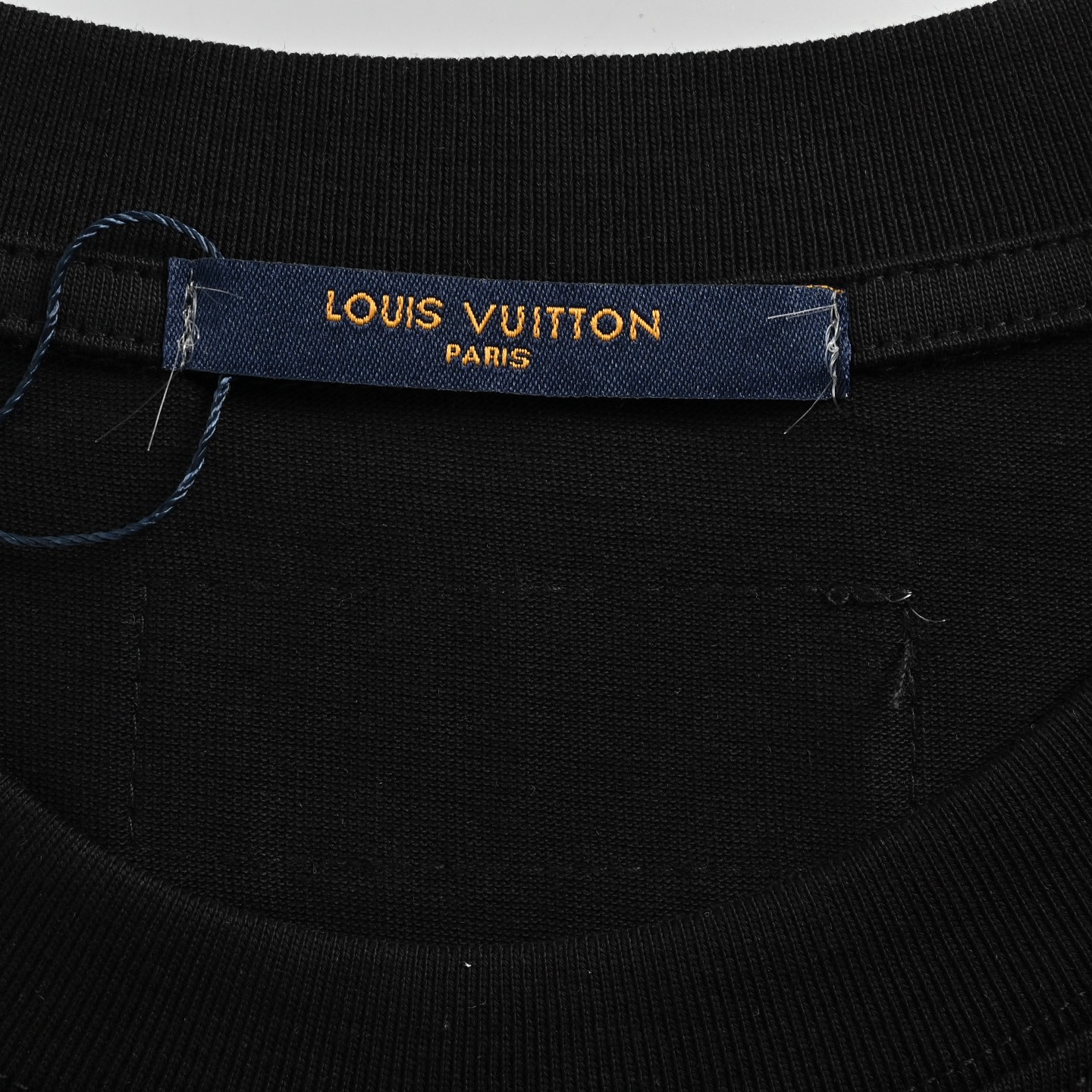 Louis Vuitton 25ss embroidered logo short sleeve