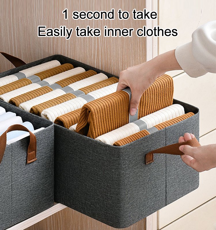 💥Last Day Promotion-[SAVE 50% OFF]--Foldable closet cation storage box(18.5