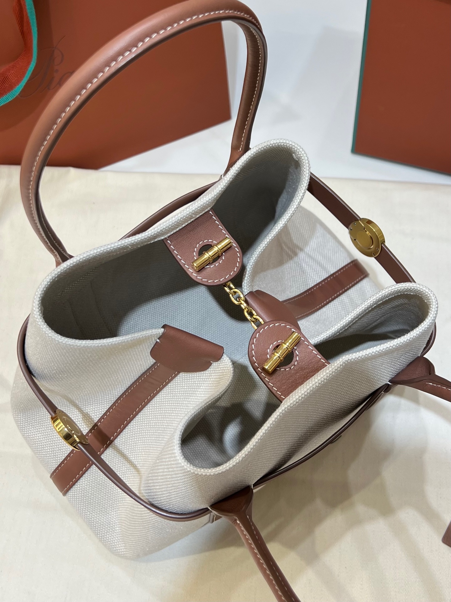 Loro Piana Ghiera Small Shopper