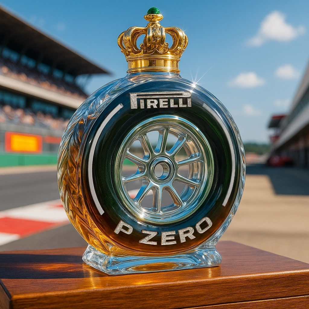 Pirelli Tire Whisky Bottle