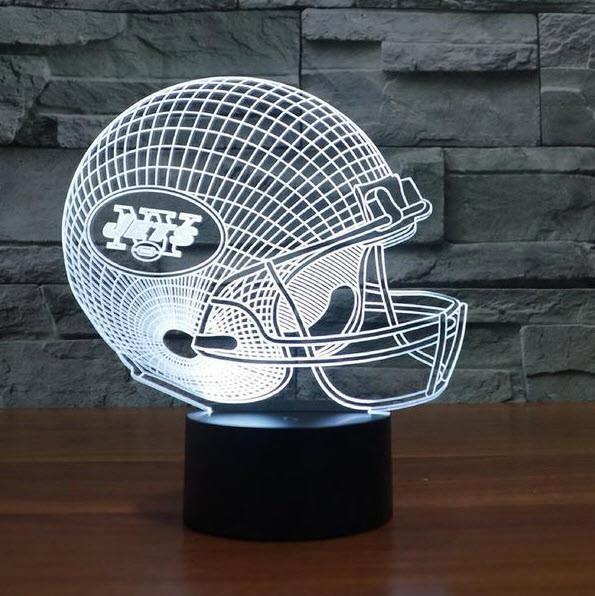 NEW YORK JETS 3D LED LIGHT LAMP