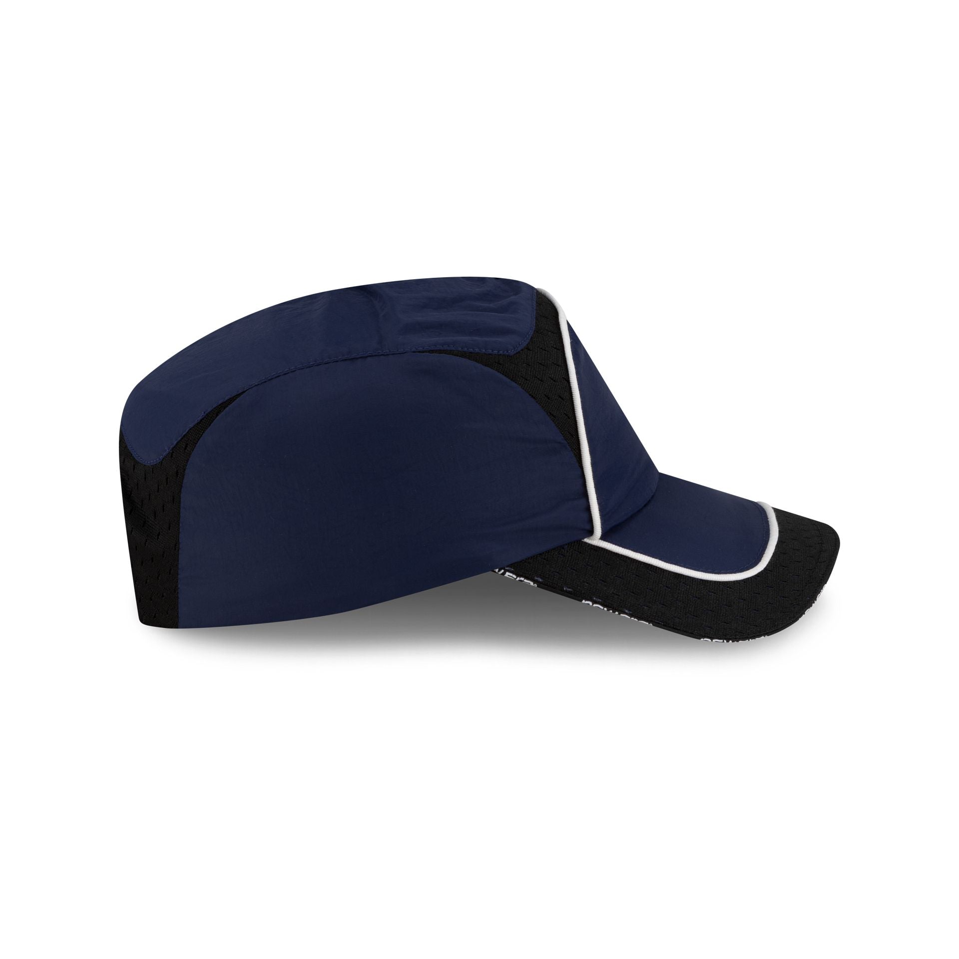 New Era Branded Wavy Dark Royal Runner Strapback Hat