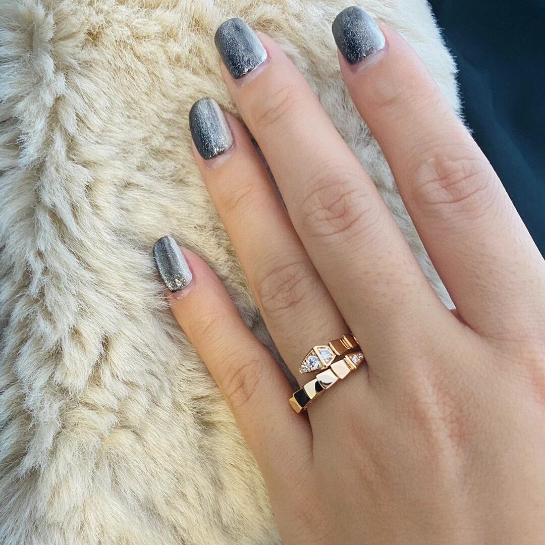 Bulgari snake diamond ring