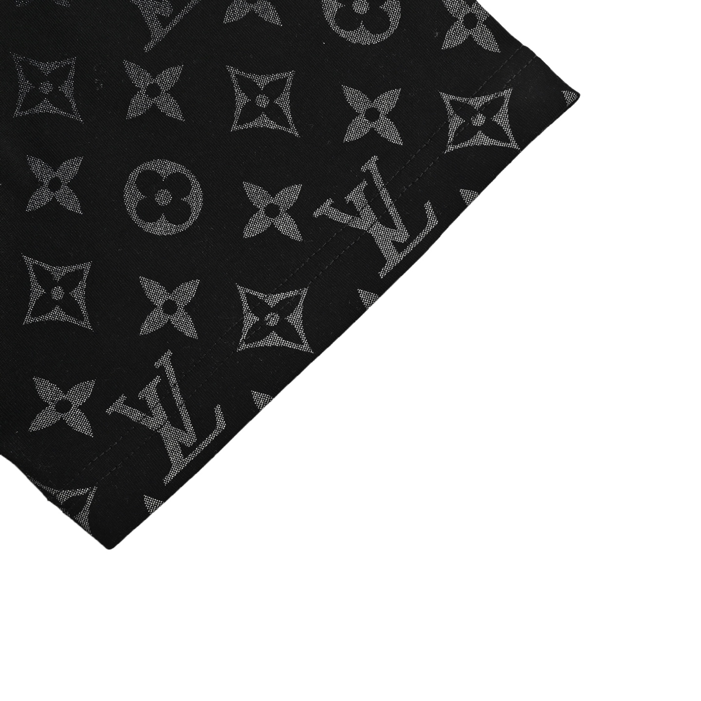 Louis Vuitton Old Flower Gradient Print Embroidered Short Sleeve