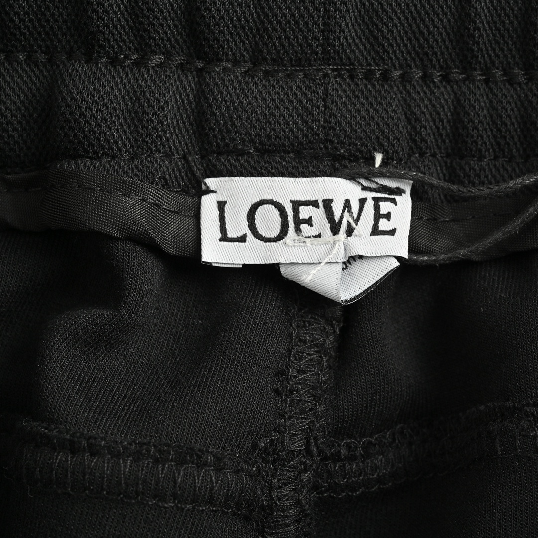 Loewe 24Fw embroidered logo trousers