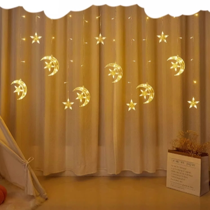 Small colored lights Ambiance lights String lights Star lights decorations Birthday arrangement scene decoration led Christmas
