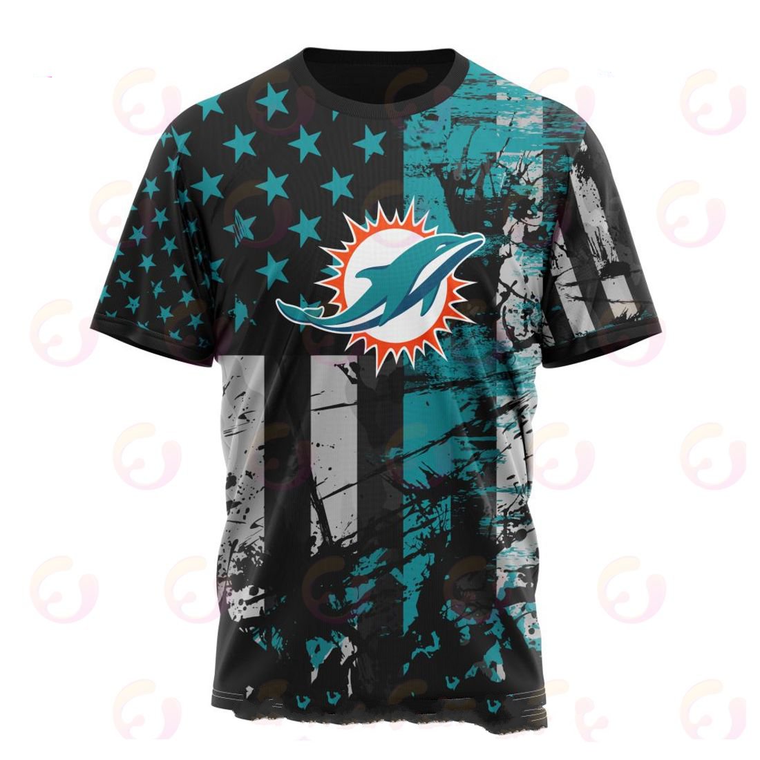 MIAMI DOLPHINS 3D HOODIE JERSEY FOR AMERICA