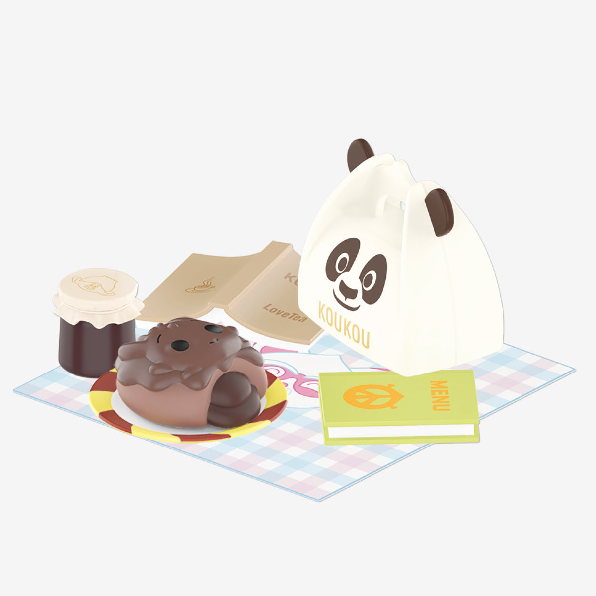 POP MART DreamWorks KouKou Leisurely Afternoon Tea Series Prop [1 Blind Box]