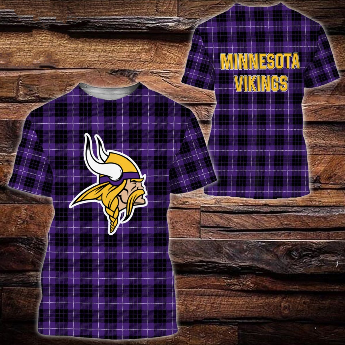 MINNESOTA VIKINGS 3D HOODIE SKULL108