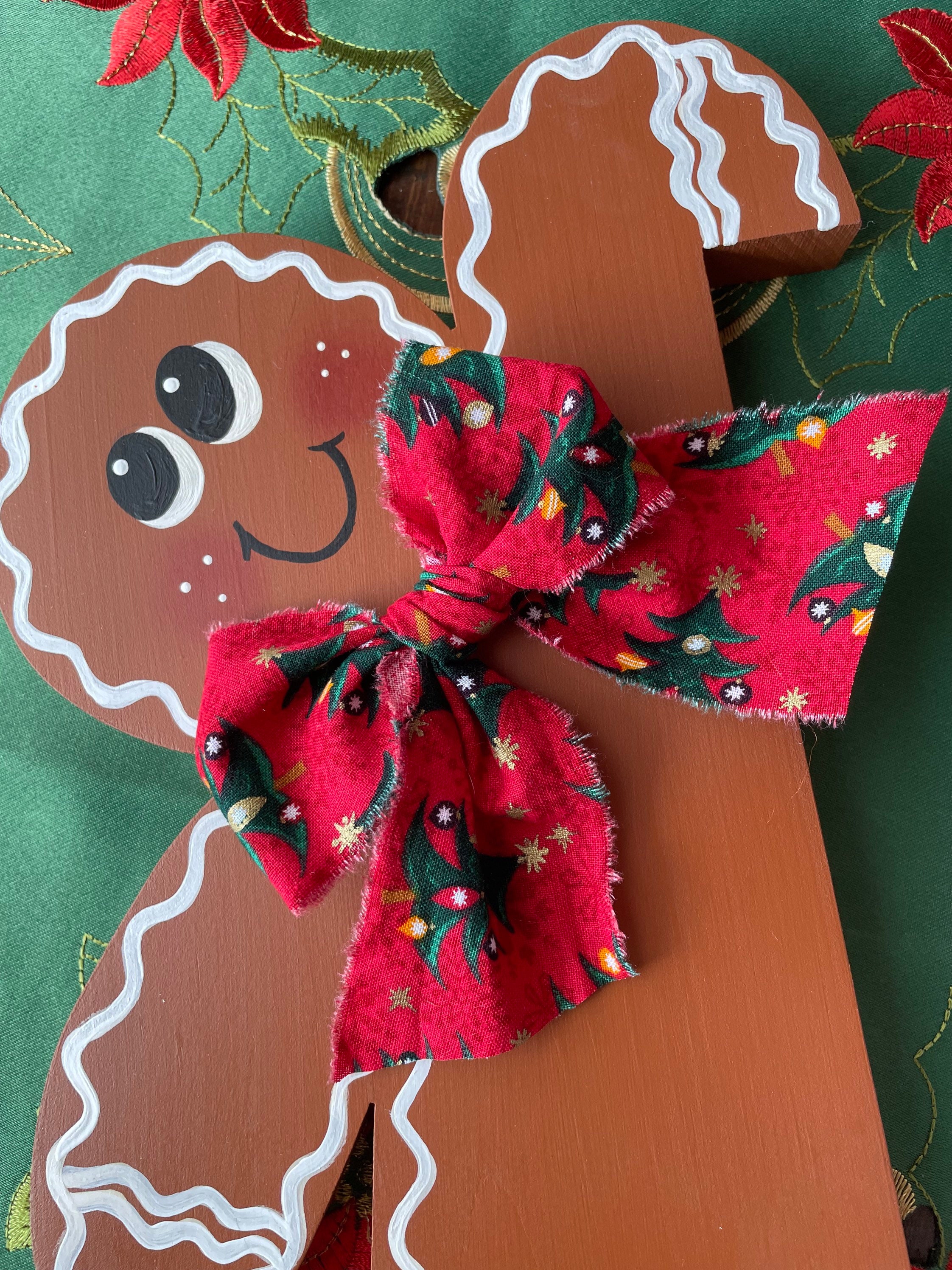 🎄Early Christmas New Sale🎄Christmas Gingerbread door or window decor