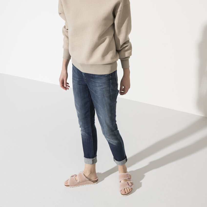 Arizona Shearling Suede Leather B-57276