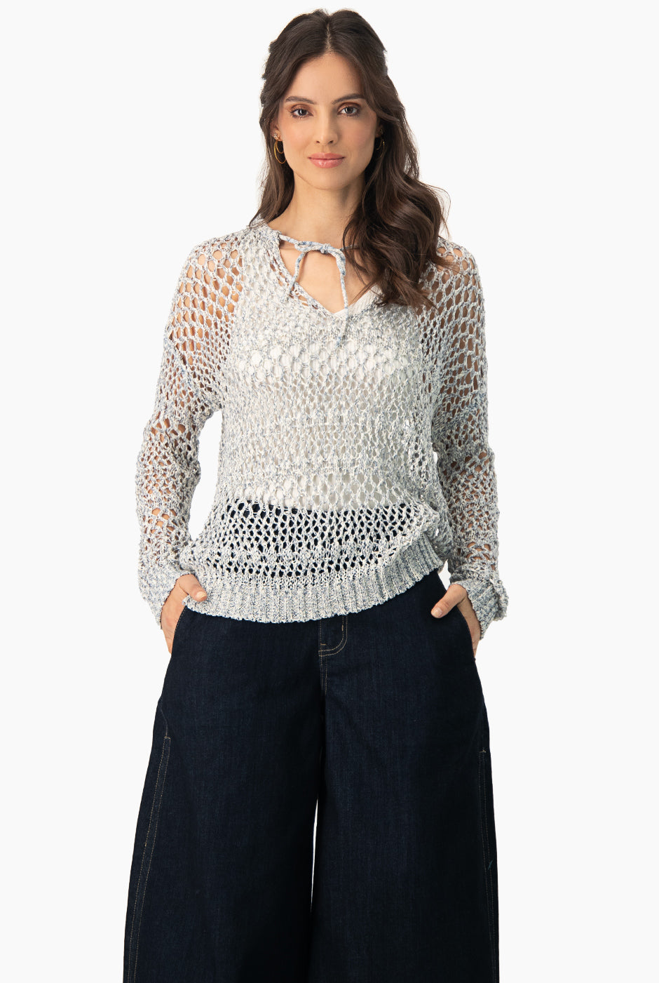Suéter Calado Oversized