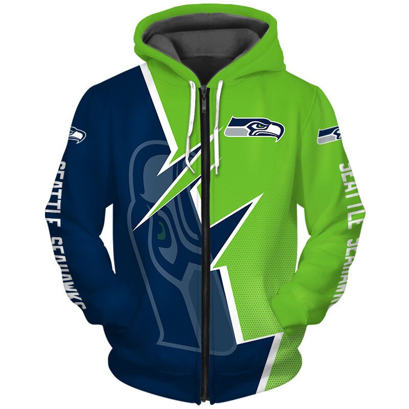 SEATTLE SEAHAWKS 3D HOODIE SSSS006