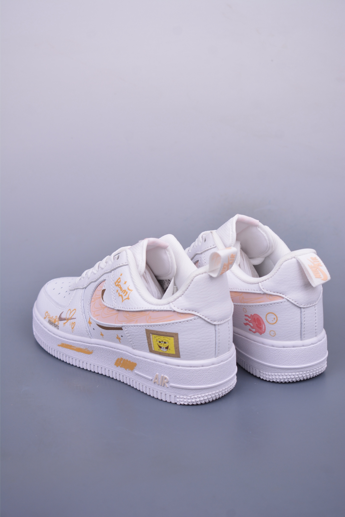 Nike Air Force 1 07 Low Sneakers SpongeBob SquarePants FB8971-070