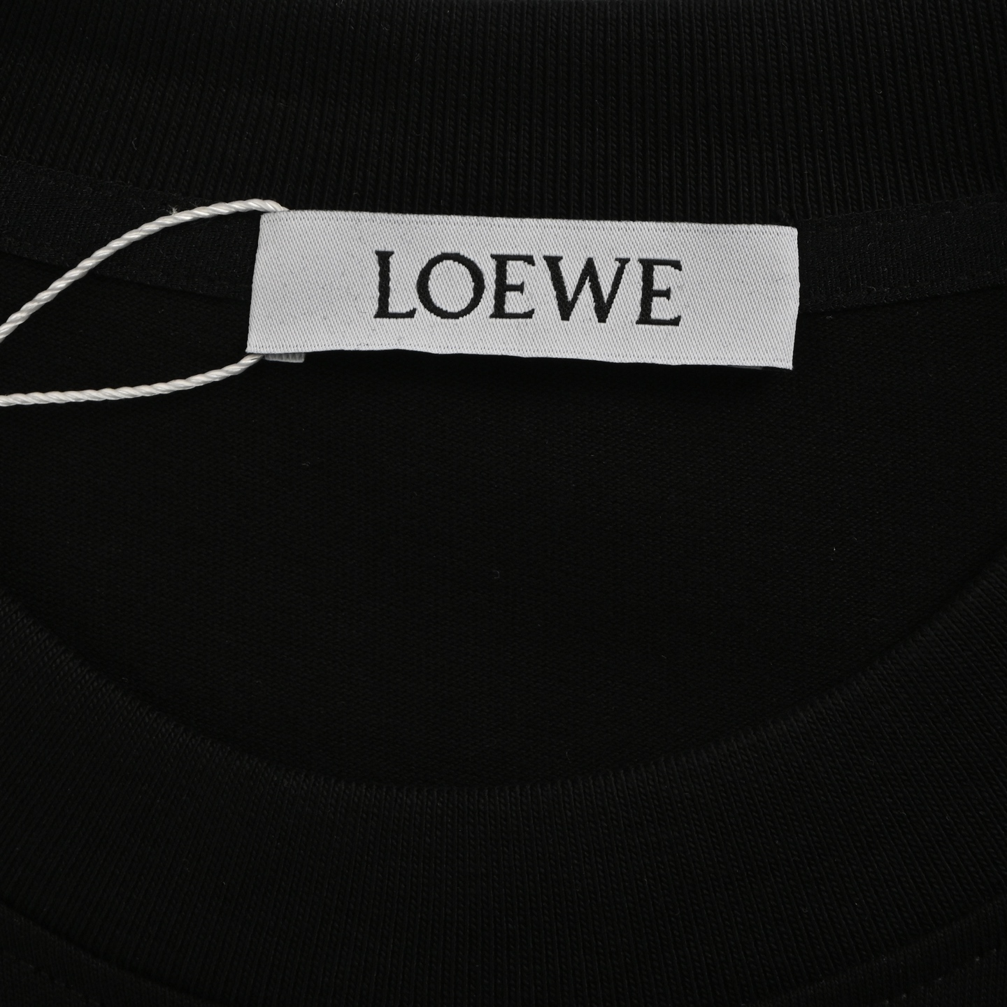 Loewe 25ss short sleeves with printed logo on chest
