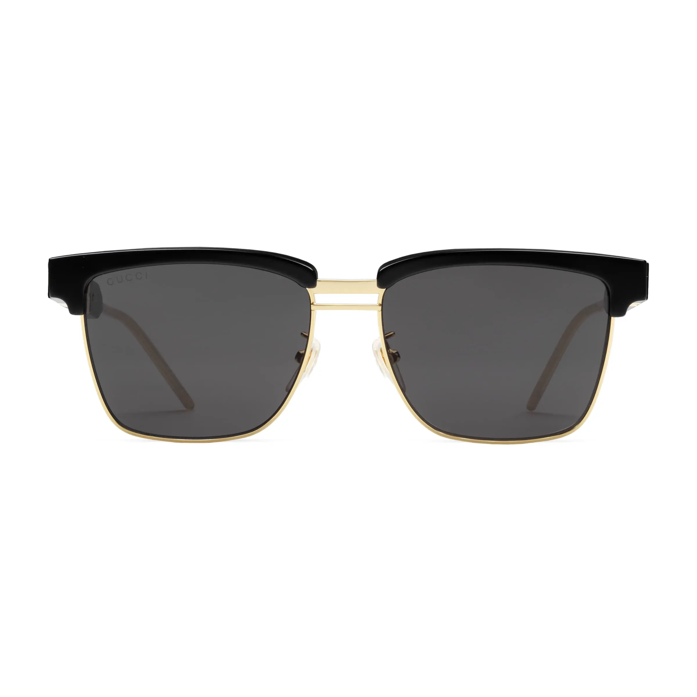 Gucci square-frame metal sunglasses