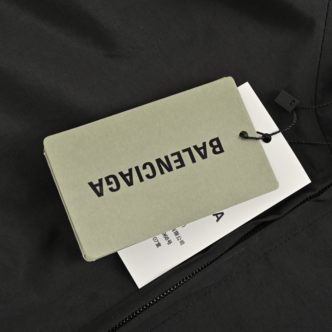 Balenciaga 24Fw double ring letter embroidered jacket