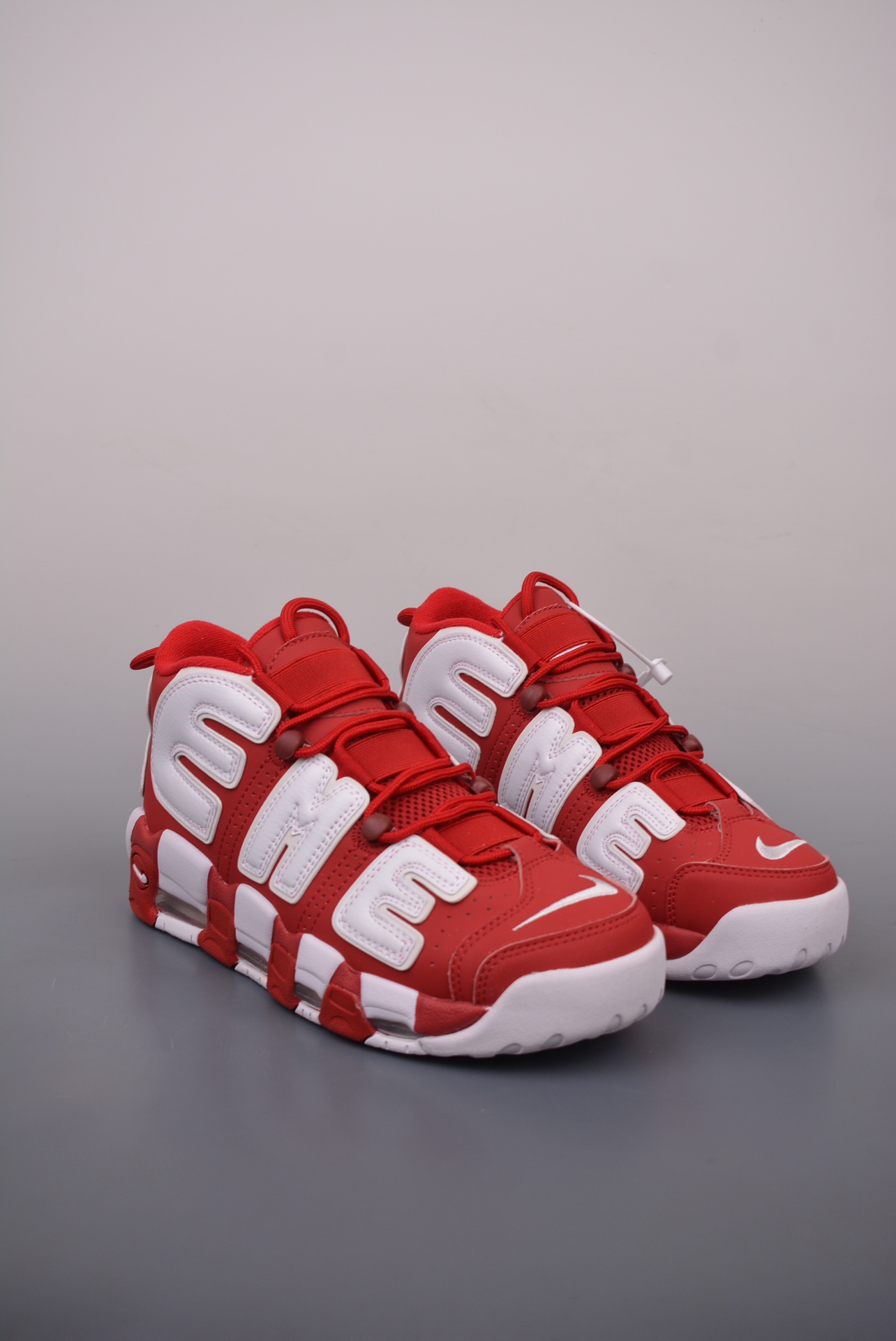 Supreme x Nike Air More Uptempo  Red 902290-600