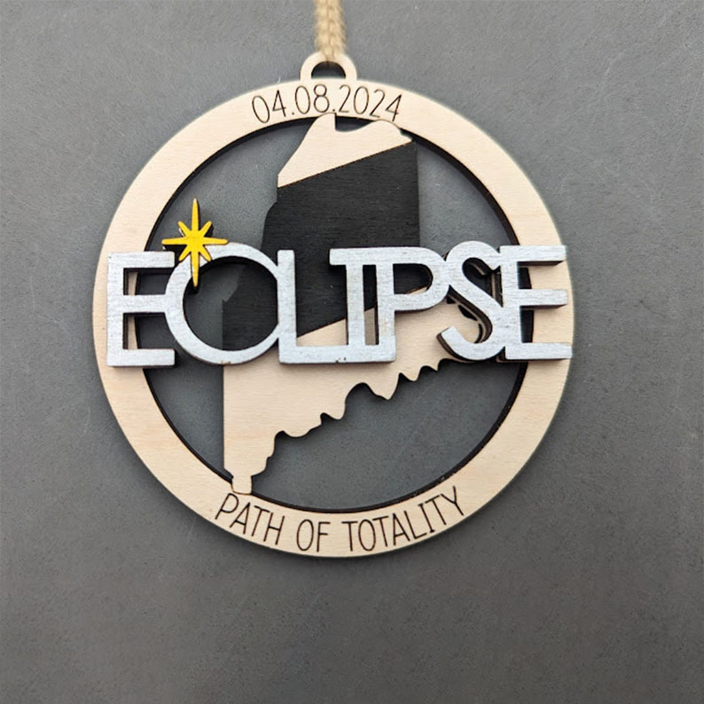🌟Solar Eclipse 2024 Ornament