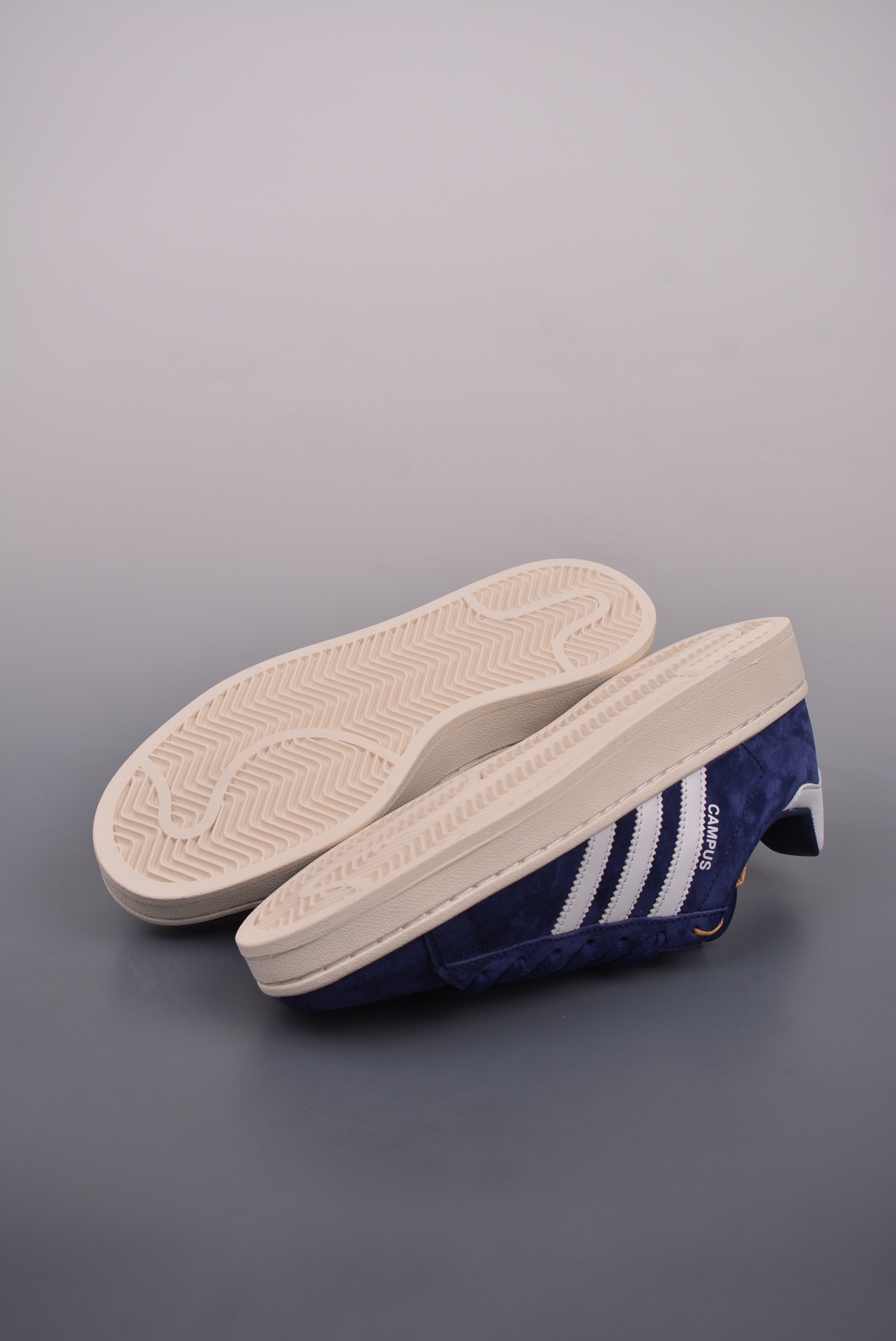 Adidas Originals Campus Suede Navy Blue White BZ0086