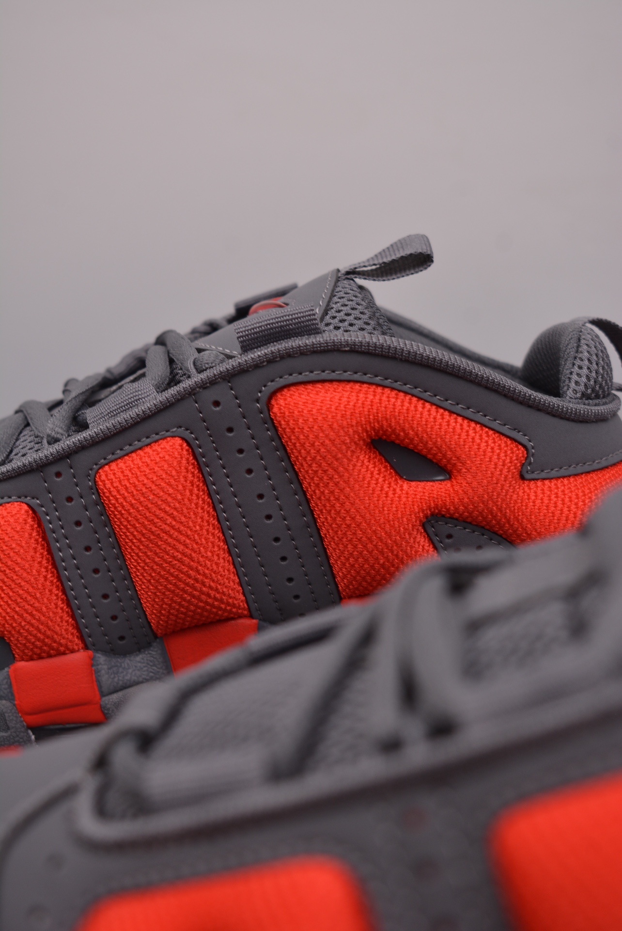 Nike Air More Uptempo LowDark Grey Light Crimson FZ3055-002