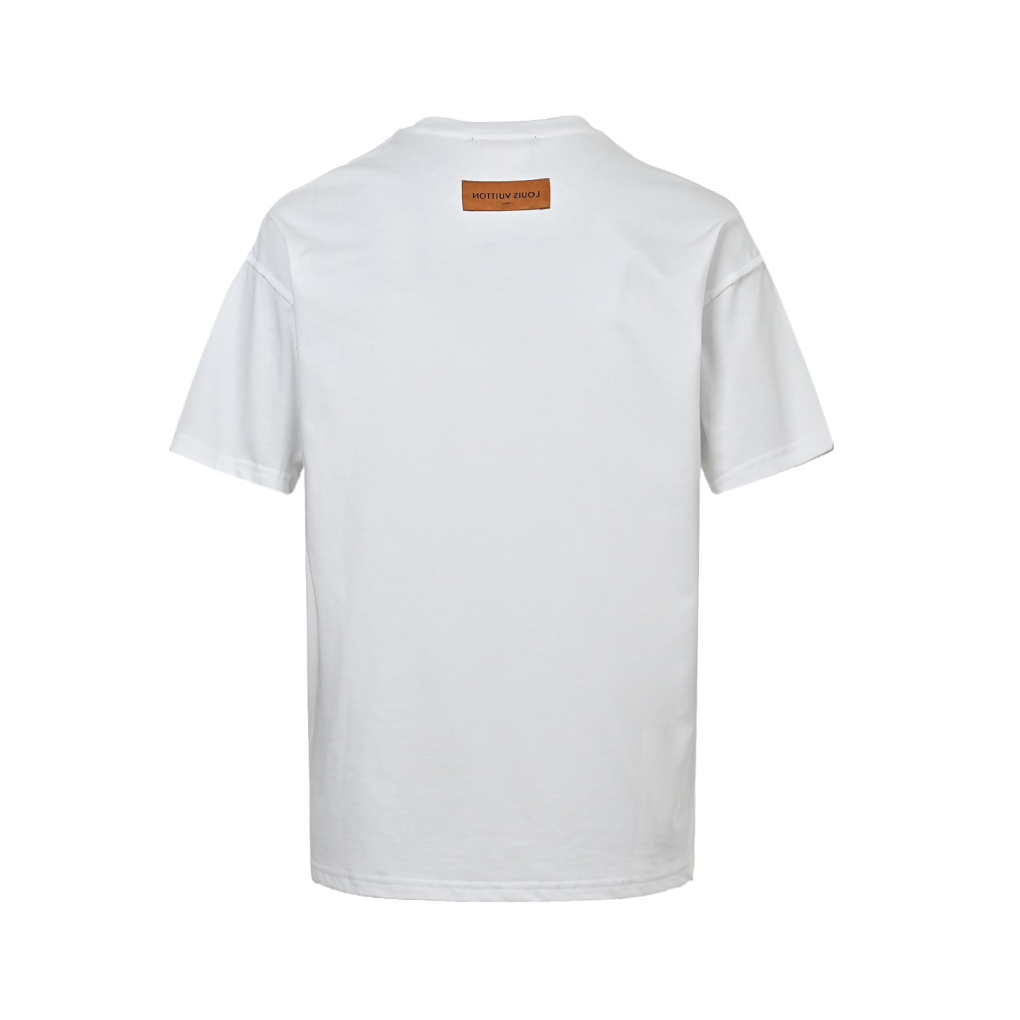 Louis Vuitton 25ss short sleeves with three-flower ski logo embroidery on the collar