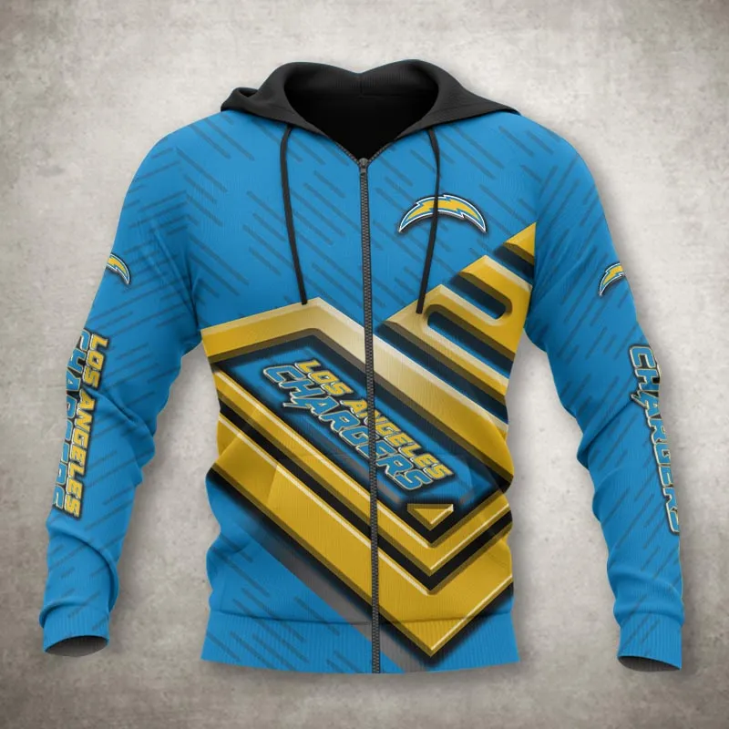 LOS ANGELES CHARGERS 3D HOODIE DK4389