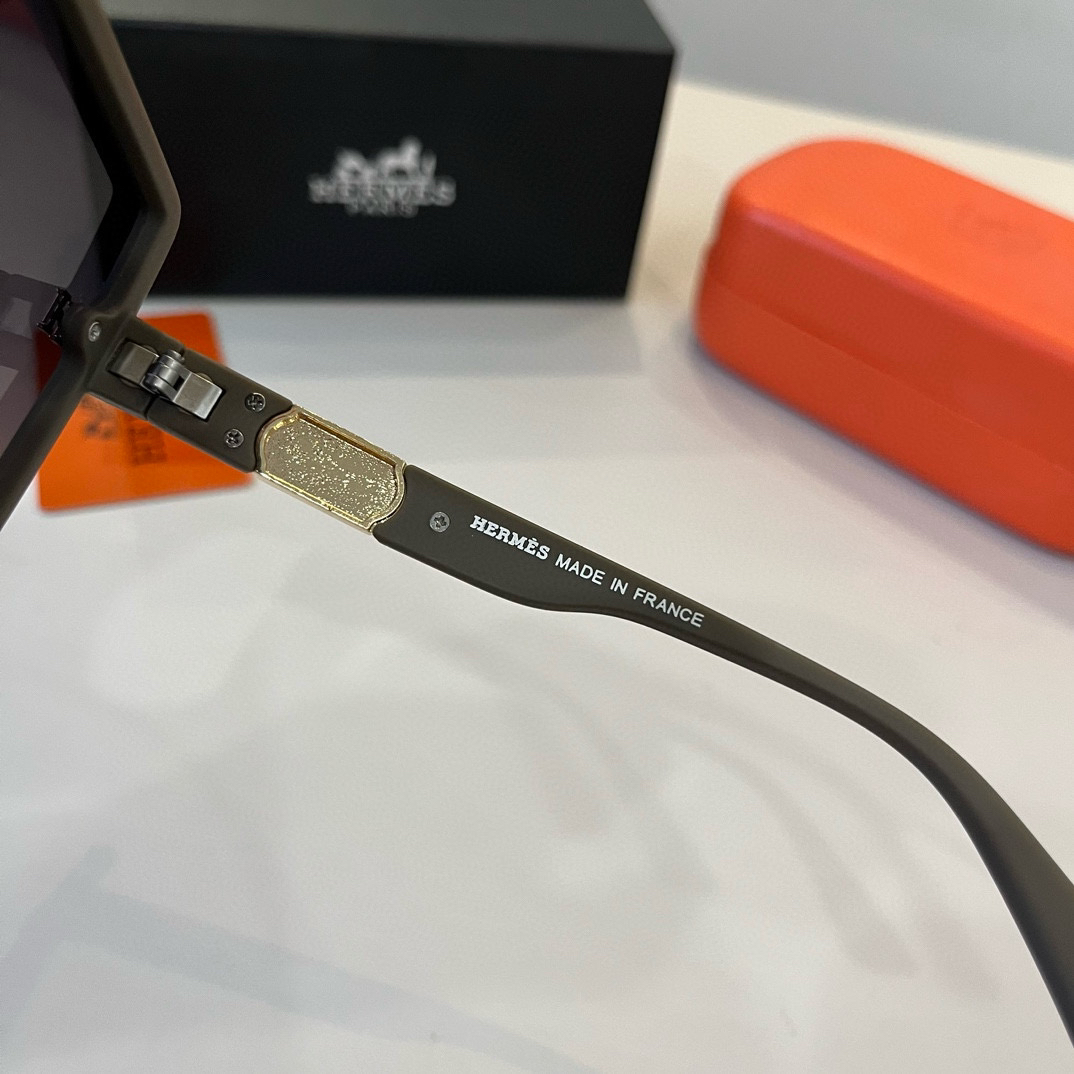 Hermes Square Frame Sunglasses