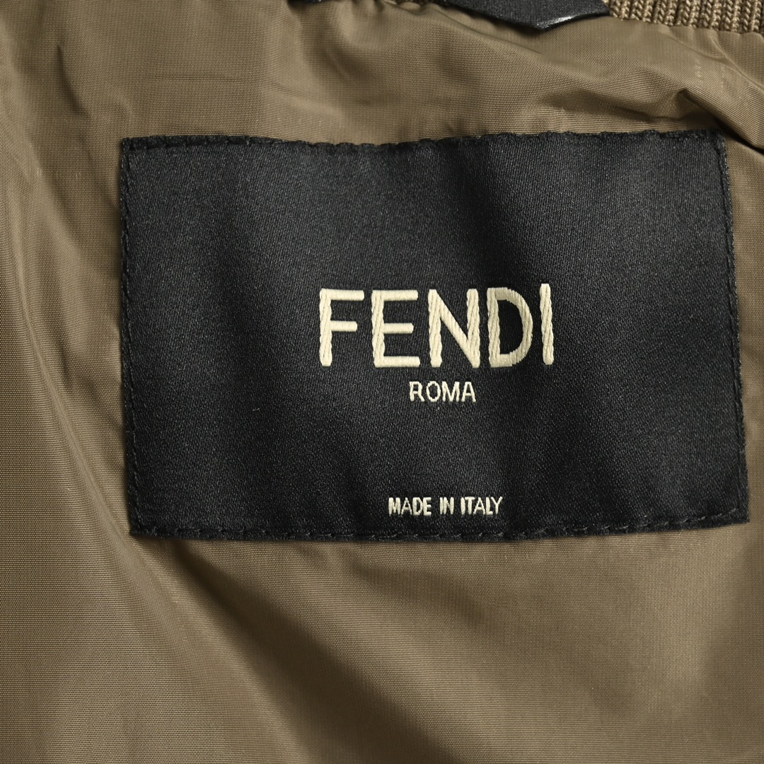 Fendi 24Fw all-over print jacquard jacket