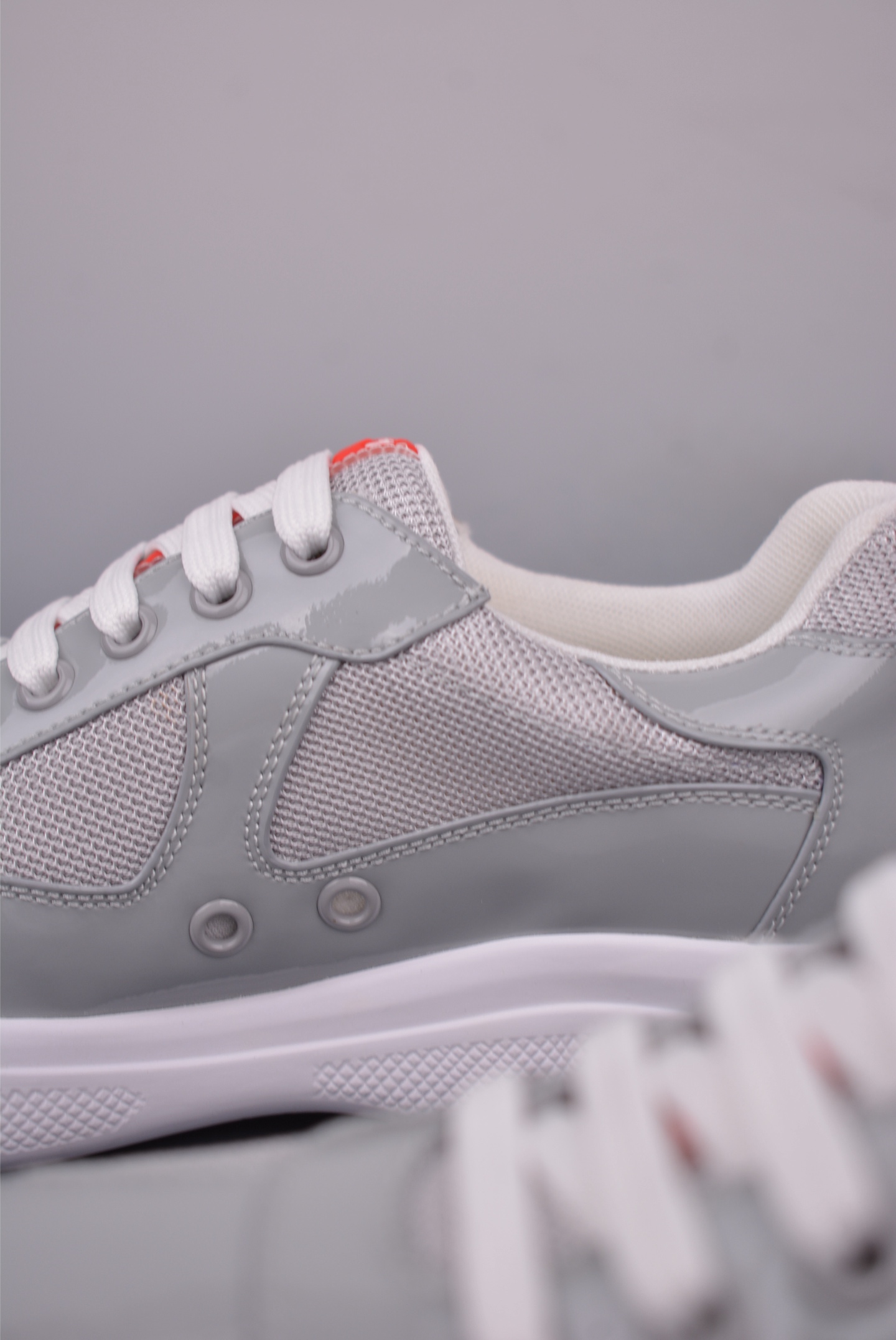 Prada America’s Cup Patent Leather Off-White 4E3400_ASZ_F0F5C