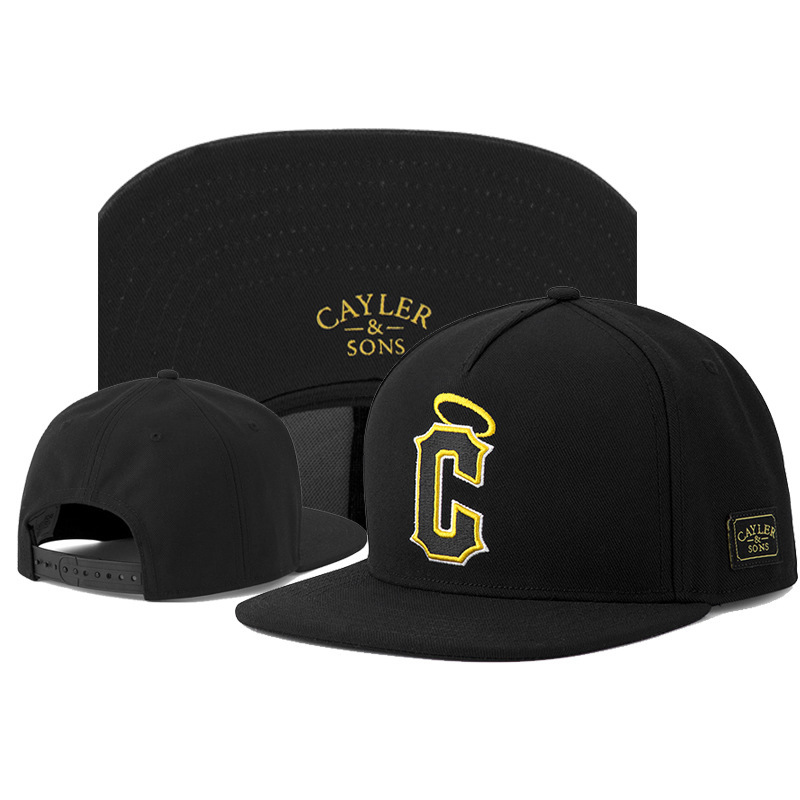 Trendy hip-hop hat sun visor baseball cap casual sun hat peaked cap youth flat brim hat