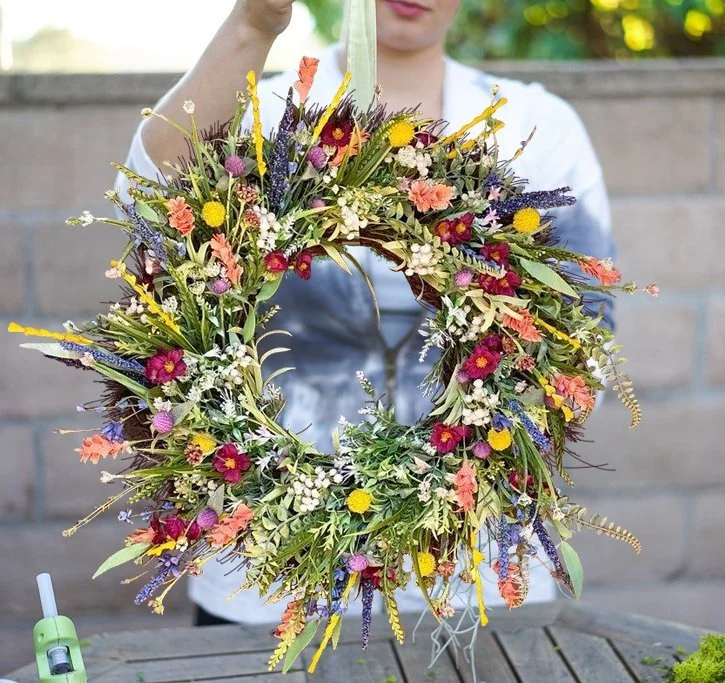 🔥[SAVE 50% OFF]--16inch Texas Wildflower wreath-BUY 2 GET 10% OFF & FREE SHIPPING