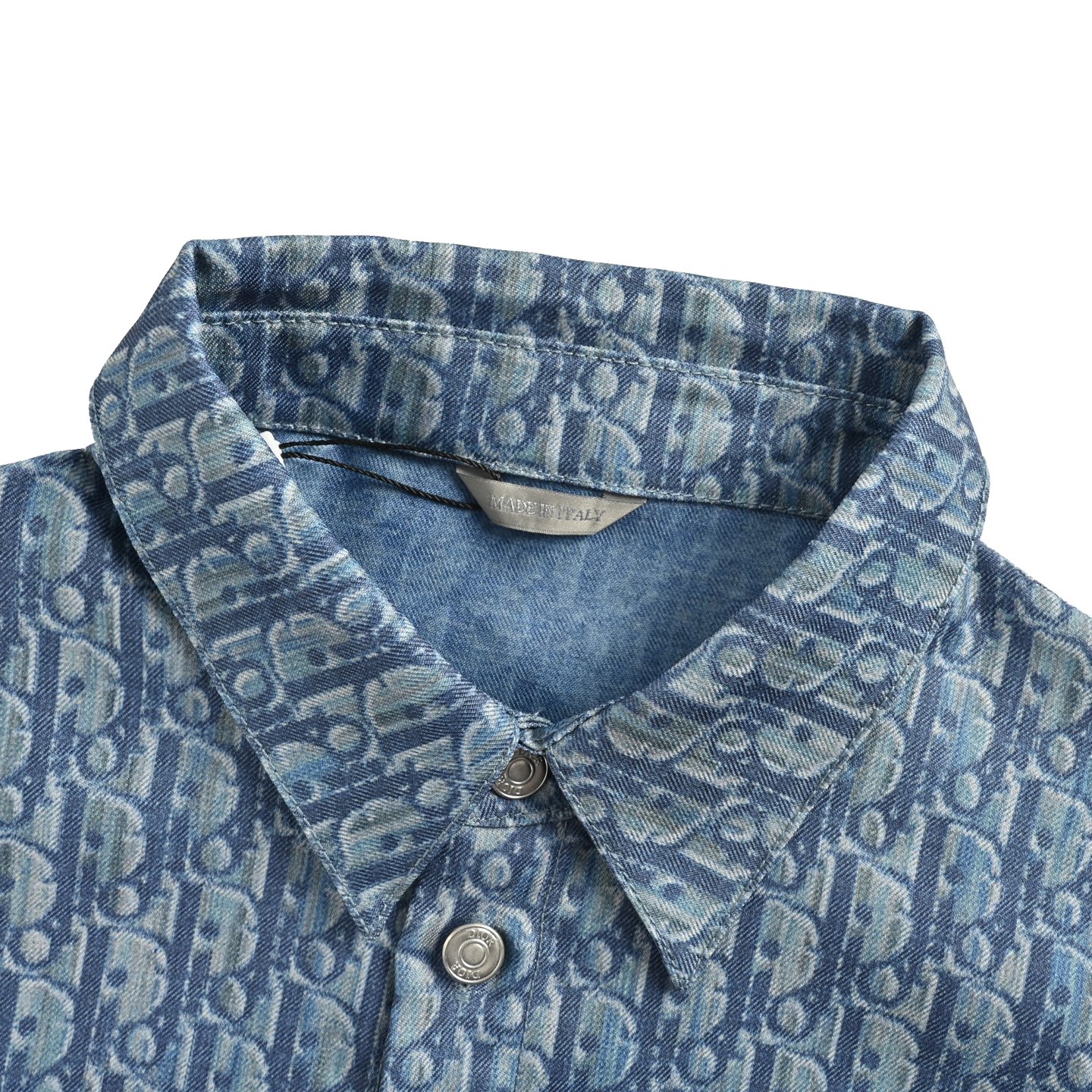 Dior 25ss all-over monogram short-sleeved shirt
