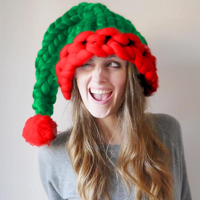 🎅🏼🎅🏼 Warm Velvet Knit Christmas Hat