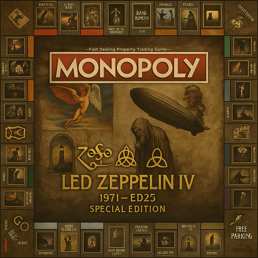 Led Zeppelin IV Special Commemorative Edition Collector's Board Game