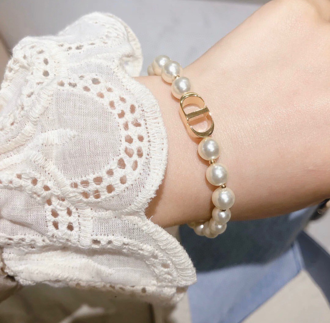 Dior CD Pearl Bracelet