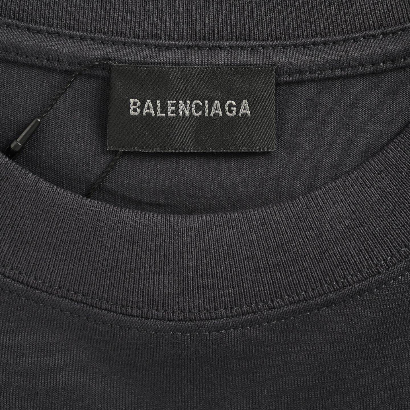 Balenciaga 25ss Gothic letter print short sleeve