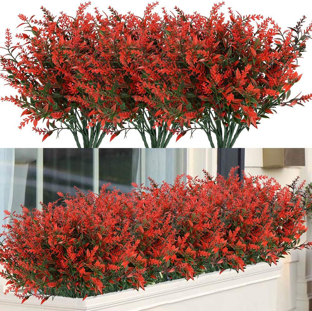 🏆Flash Sale⚡Artificial Outdoor Sunset Lavender Flowers - UV resistant, Waterproof, Windproof
