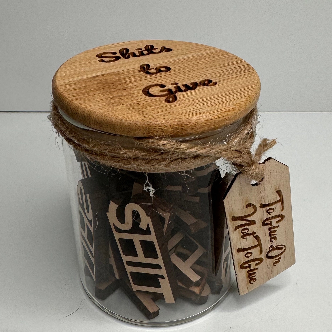 Fucks and Shits and Damns to Give | Novelty Gift