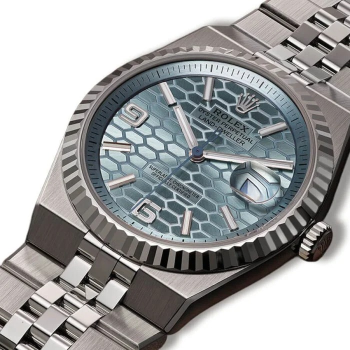 Rolex Land-Dweller Blue Dial 127336 Authentic Copy 1:1