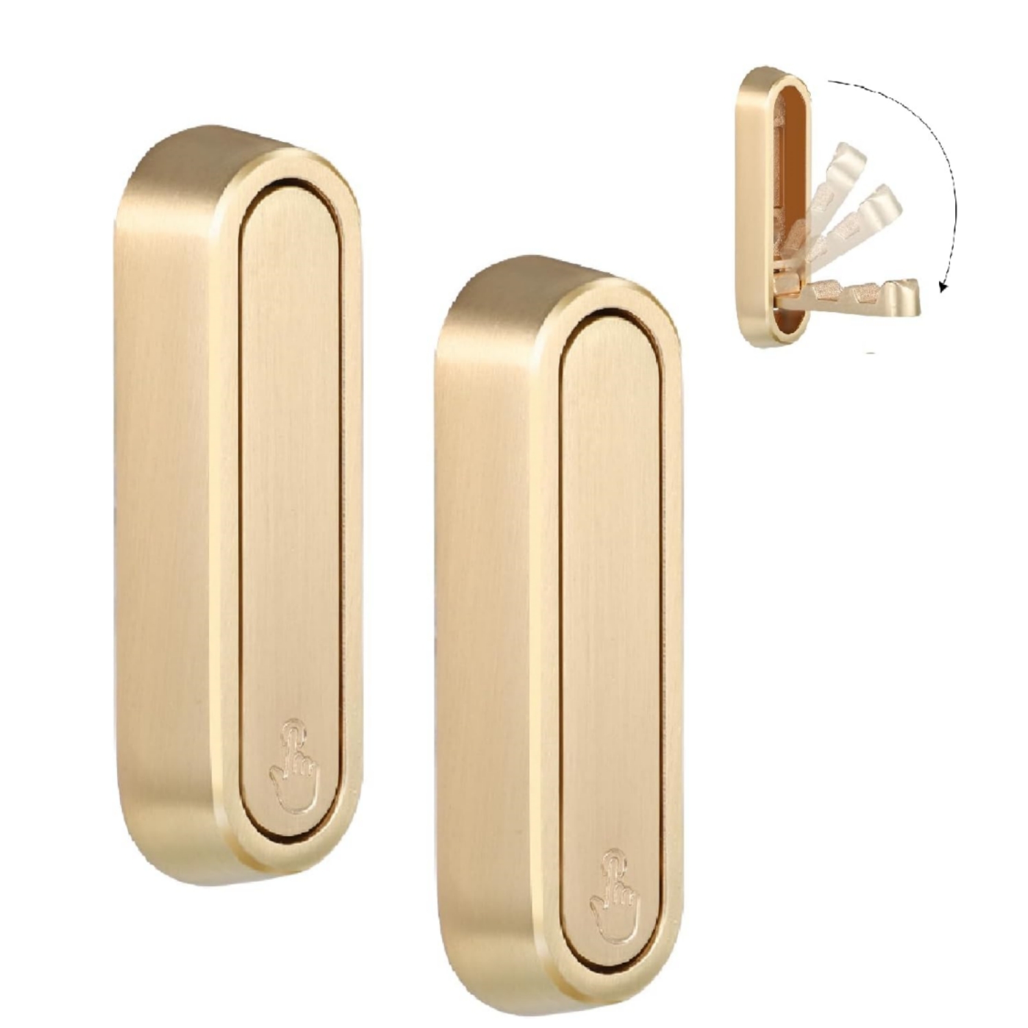 🔥2025 ON SALE🔥Set of 2 Pack - Heavy Duty Foldable Hook With Screws and Strong Self-Adhesive Adhesive (No Drilling)