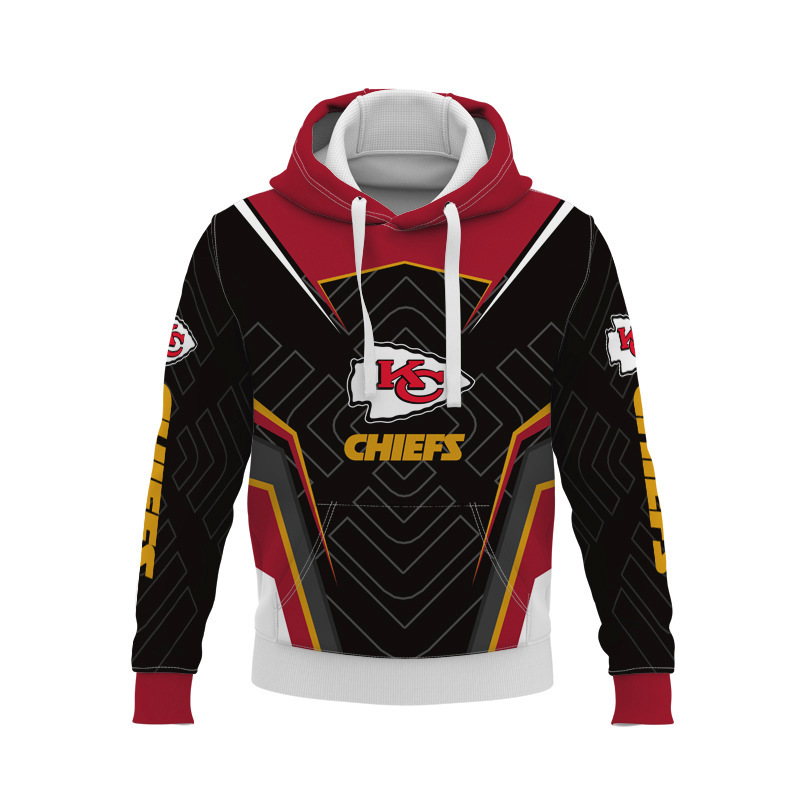 KANSAS CITY CHIEFS 3D HOODIE KCC2202
