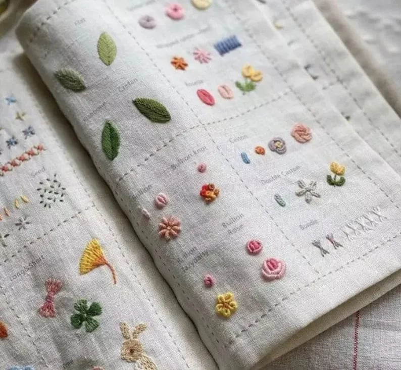 🔥Last Day 70% OFF - Stitch Book - B 🌼Video Version🌼(106 different stitches)