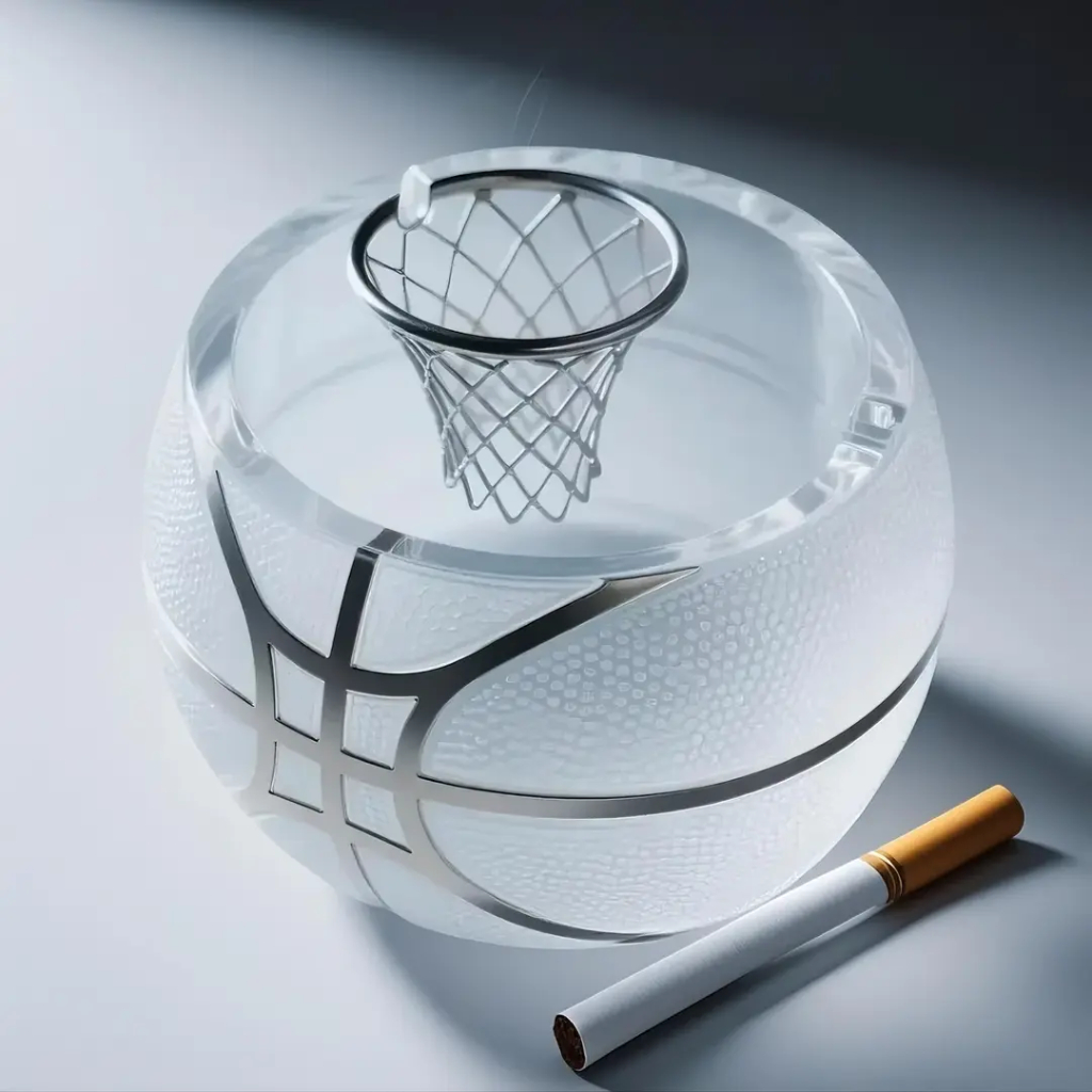 Basketball - themed Ashtray