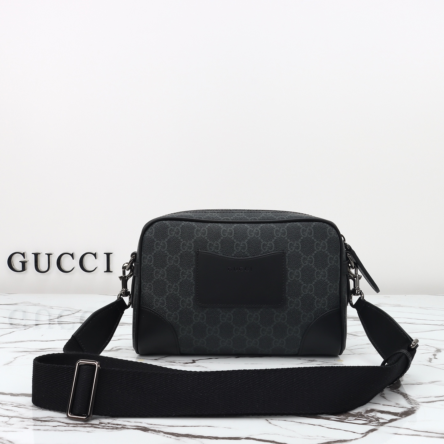 Gucci GG Emblem small crossbody bag 821155 FAED4 1000