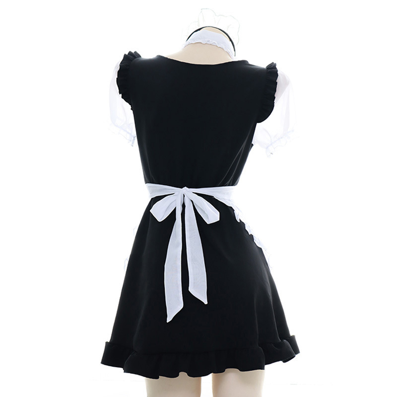 Ruffle Maid Dress Nightdress Lingerie Set