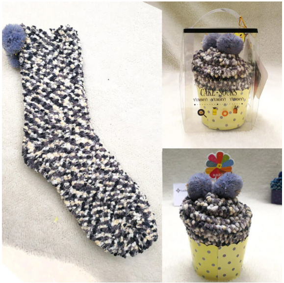 (🎅EARLY CHRISTMAS SALE - 48% OFF)Winter Fuzzy Slipper Socks WIth Gift Box🔥Buy 5 Get FREE SHIPPING