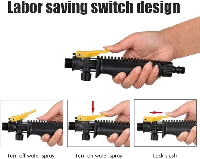 🔥2-in-1 pressure washer